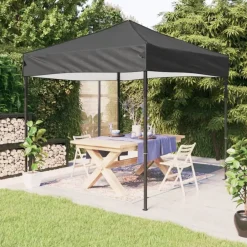Tuin & Gazon*vidaXL Partytent inklapbaar 2x2 m kleurig Antraciet