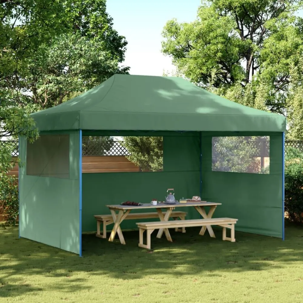 Partytent inklapbaar pop-up met 3 zijwanden>vidaXL Best