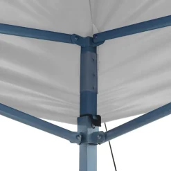 Tuin & Gazon*vidaXL Partytent inklapbaar 3x6 m staal wit