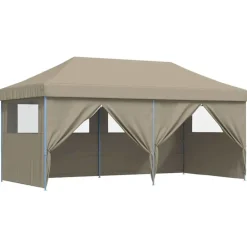 Partytent Pop-up Taupe 580 x 292 x 315 cm Oxford Stof><noscript><img width=