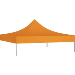 Tuin & Gazon*vidaXL Partytentdak 270 g/m² 3x3 m Oranje