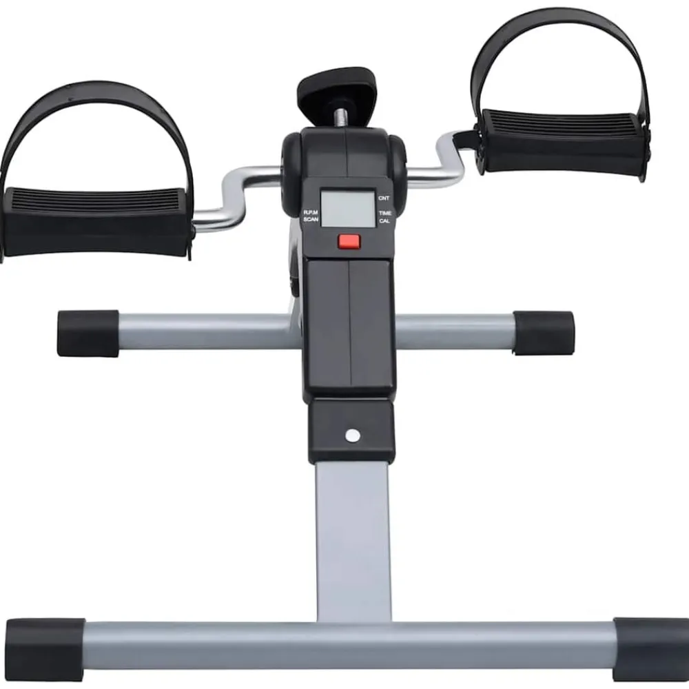 Fitness*vidaXL Pedaaltrainer voor armen en benen met LCD-display