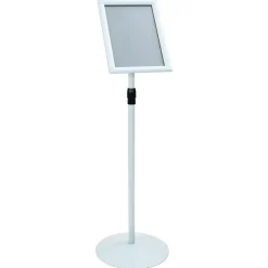 Pedestal Posterstand 33 x 33 x 126 cm PVC en staal>vidaXL Online