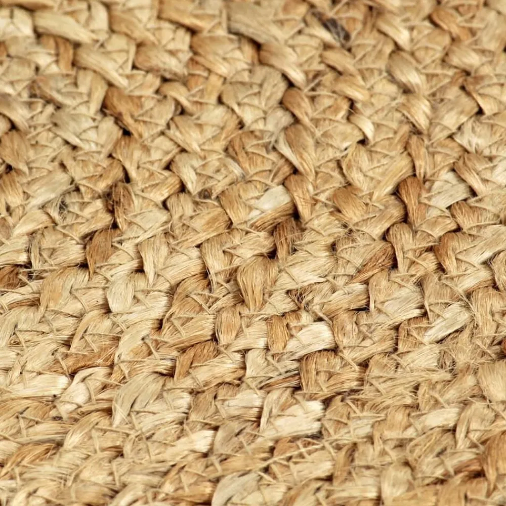 Placemats 4 st rond 38 cm jute natuurlijk>vidaXL Best