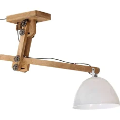 Verlichting*vidaXL Plafondlamp 25 W E27 105x30x65-108 cm Wit