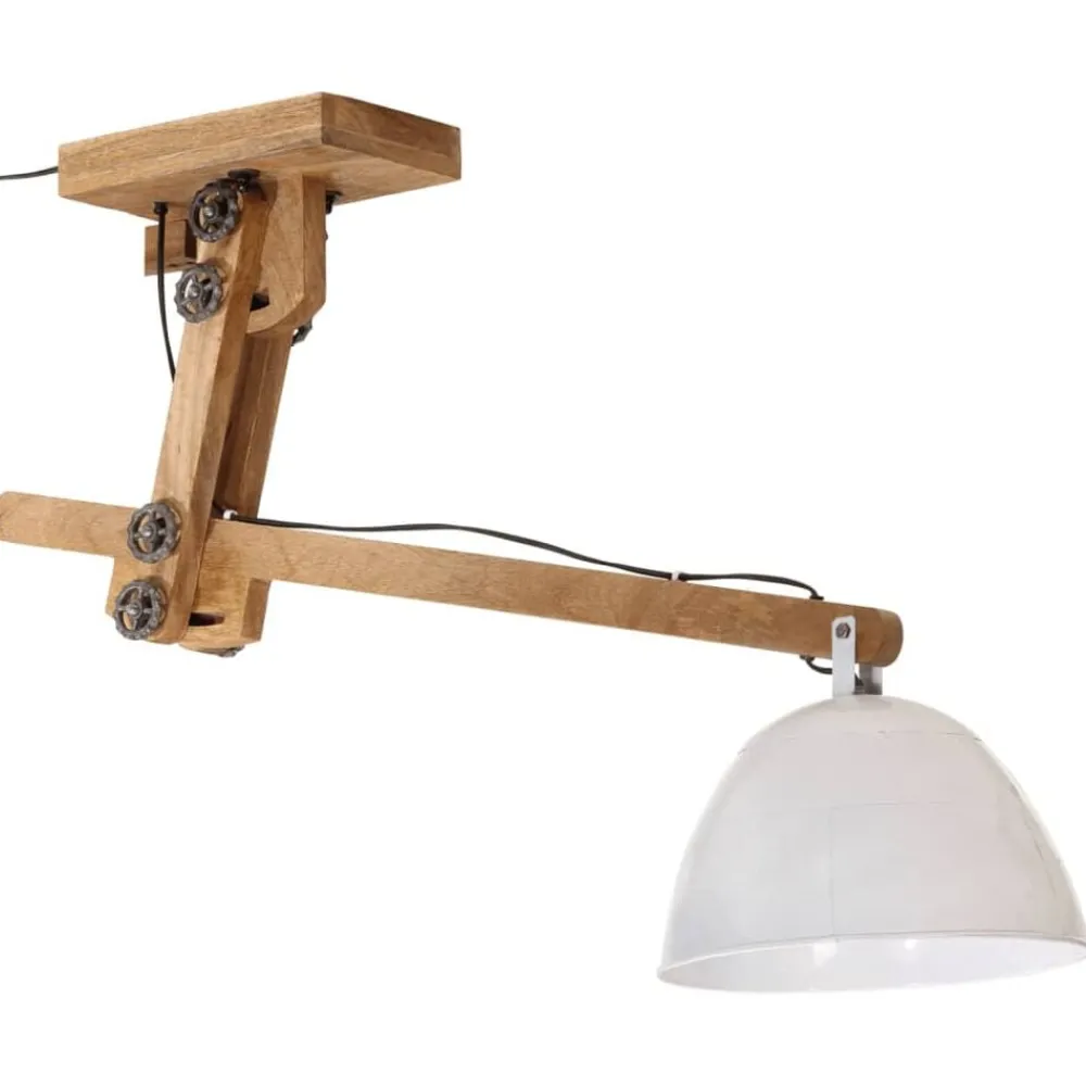 Verlichting*vidaXL Plafondlamp 25 W E27 105x30x65-108 cm Wit