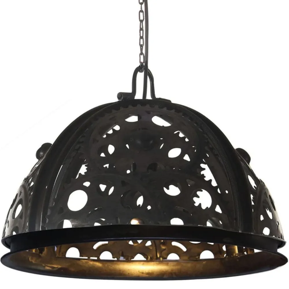 Verlichting*vidaXL Plafondlamp industrieel kettingwiel-ontwerp E27 45 cm
