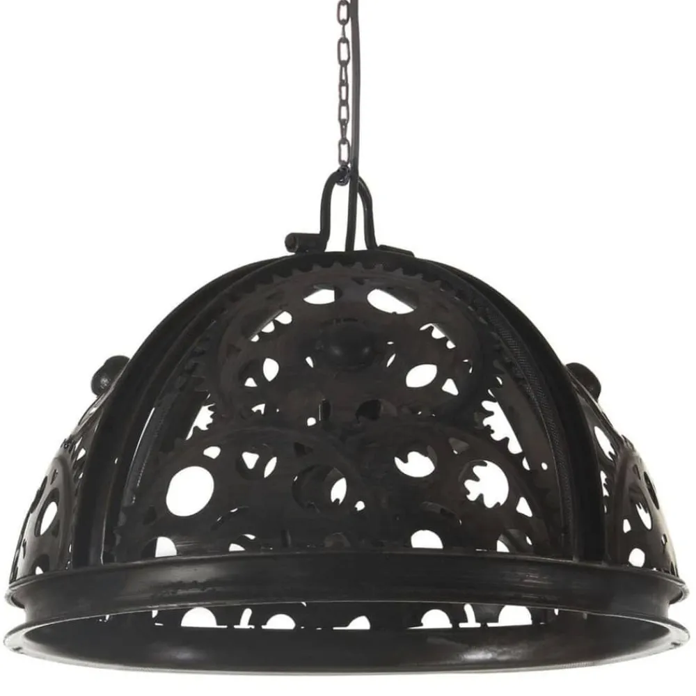 Verlichting*vidaXL Plafondlamp industrieel kettingwiel-ontwerp E27 45 cm
