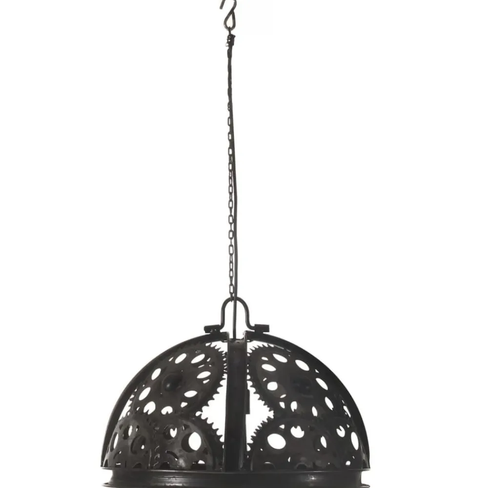 Verlichting*vidaXL Plafondlamp industrieel kettingwiel-ontwerp E27 45 cm
