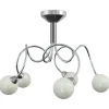 Plafondlamp met glasbollen rond 5xG9>vidaXL Outlet