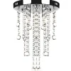 Plafondlamp met kristalkralen metaal wit>vidaXL Discount