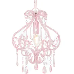 Plafondlamp met kralen rond E14>vidaXL Sale
