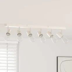 Plafondspot met schijnwerpers Nikkel 73 x 6,5 x 11,5 cm Metaal>vidaXL Best