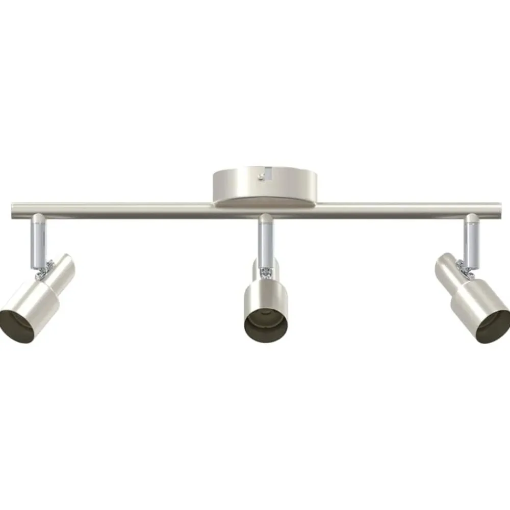 Plafondspot met schijnwerpers Nikkel 39 x 10,5 x 10,5 cm Staal>vidaXL Outlet