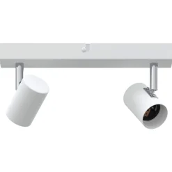 Plafondspot met schijnwerpers 26 x 6,5 x 11,5 cm Metaal>vidaXL Discount