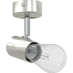 Plafondspot met schijnwerpers Nikkel 6,5 x 6 x 11,5 cm Metaal><noscript><img width=