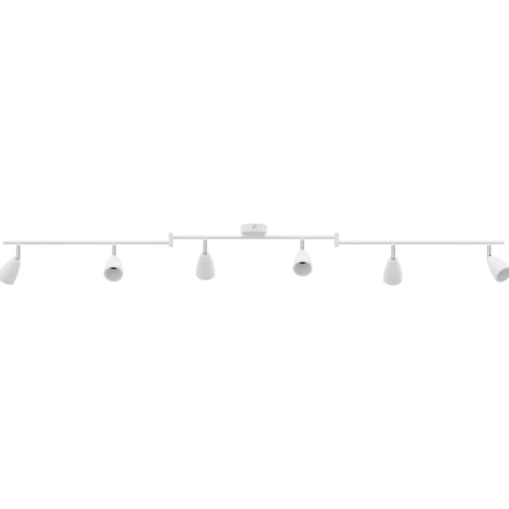 Plafondspot met schijnwerpers Wit 25.5 x 8 x 16 cm Metaal>vidaXL Sale