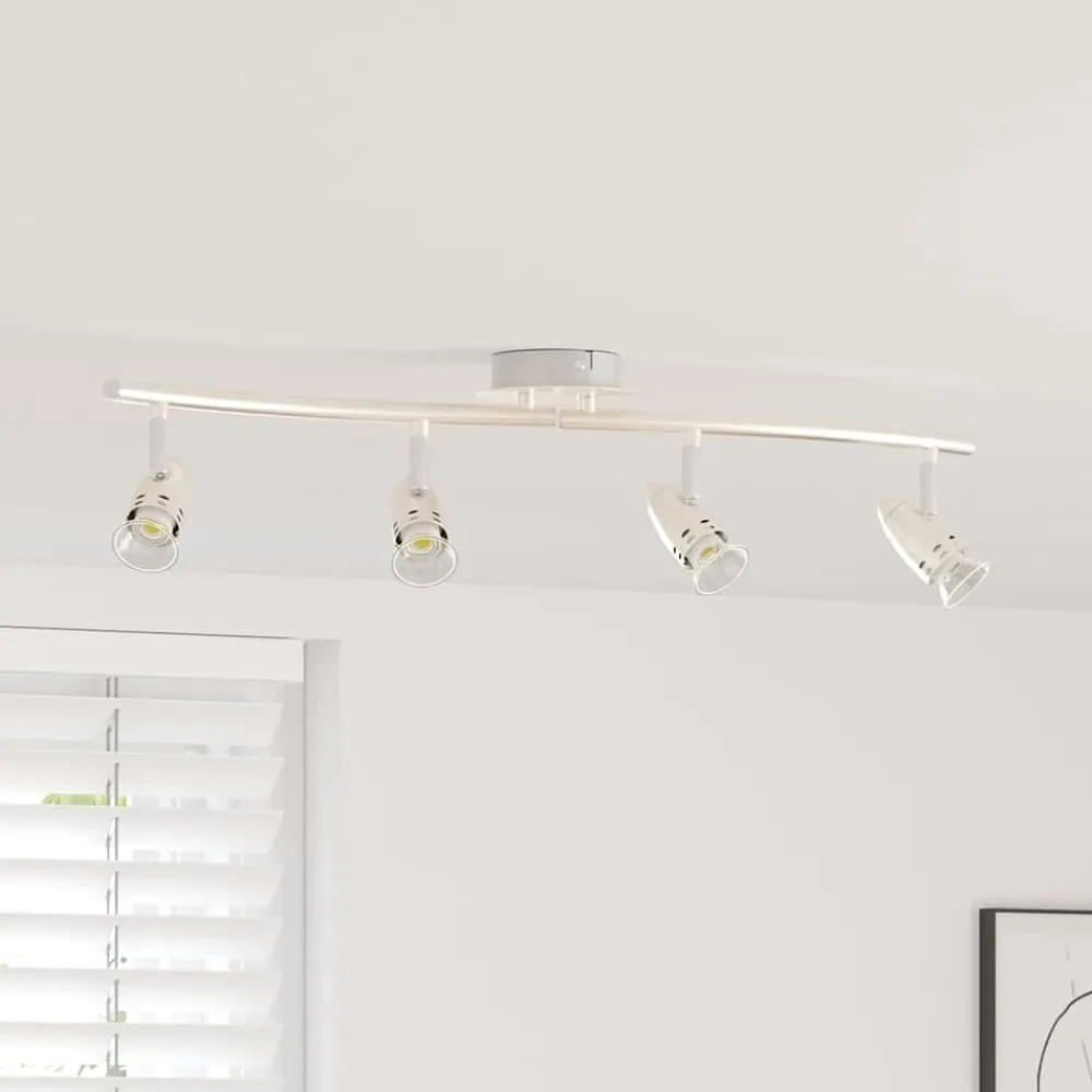 Plafondspot met schijnwerpers Nikkel 27 x 10 x 12 cm Metaal>vidaXL Discount