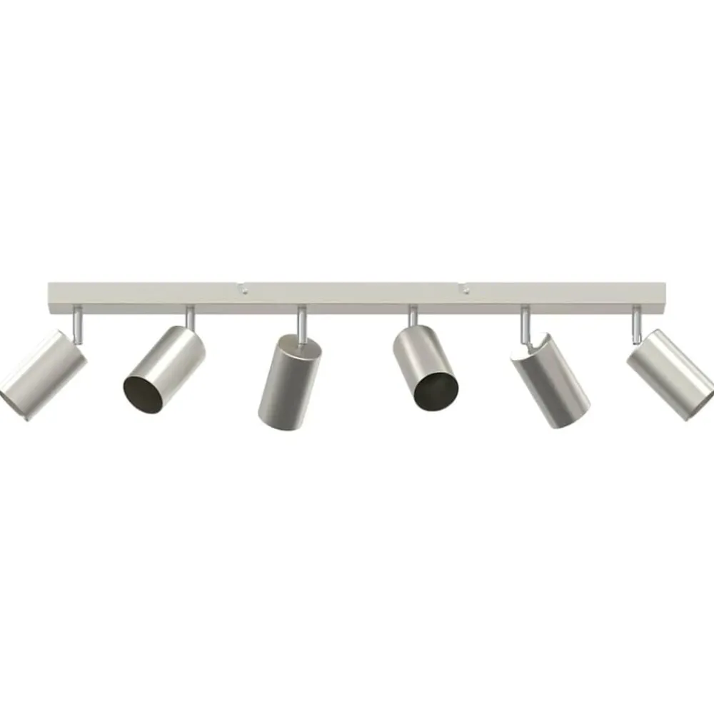 Plafondspot met schijnwerpers Nikkel 73 x 6 x 16 cm Metaal>vidaXL Online