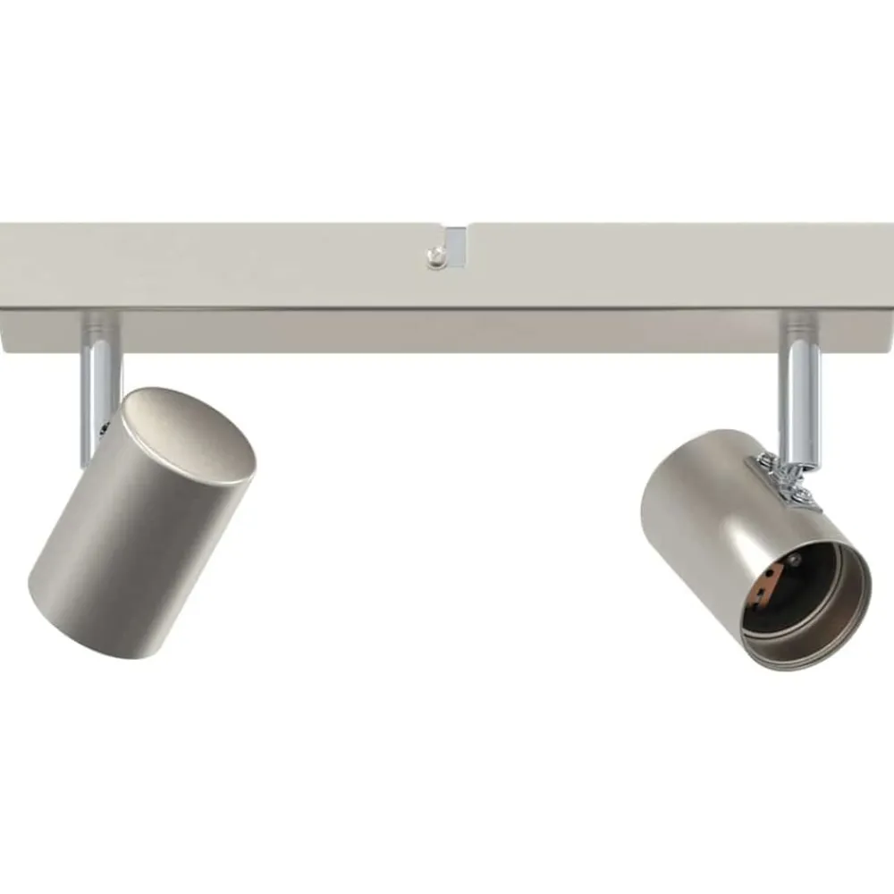 Plafondspot met schijnwerpers Nikkel 26 x 6,5 x 11,5 cm Metaal>vidaXL