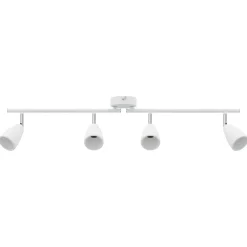 Plafondspot met schijnwerpers Wit 25.5 x 8 x 16 cm Metaal>vidaXL Discount