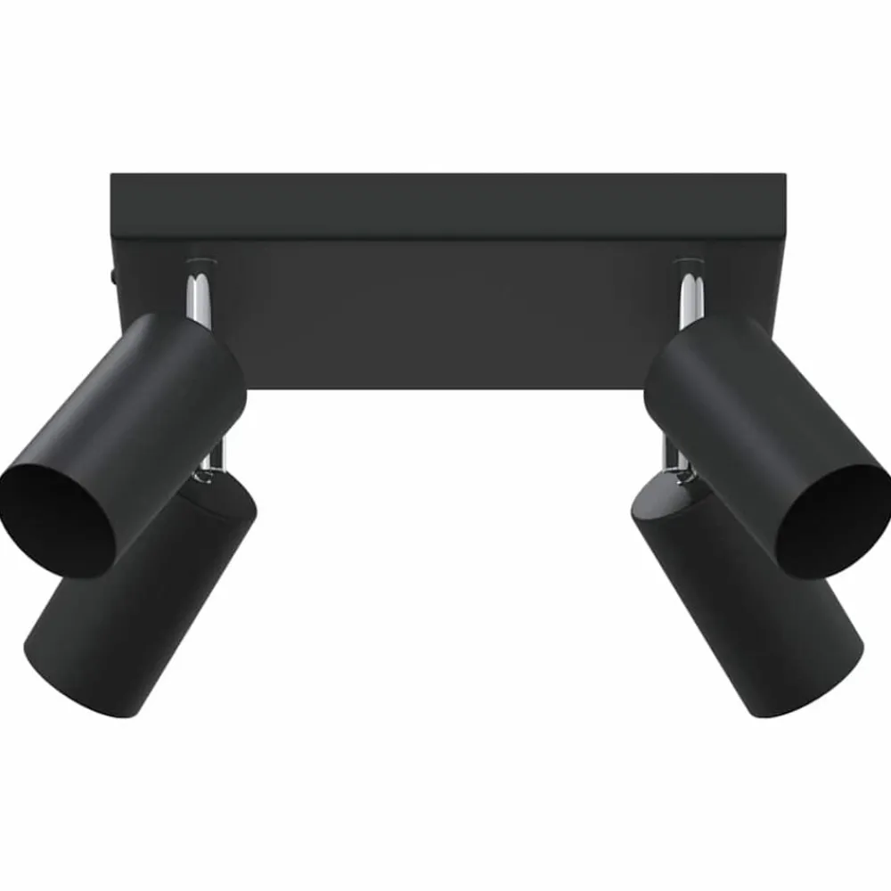 Plafondspot met schijnwerpers 26 x 26 x 16 cm Metaal>vidaXL Outlet