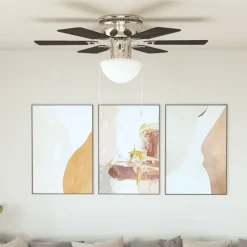 Plafondventilator met lamp 82 cm>vidaXL Sale