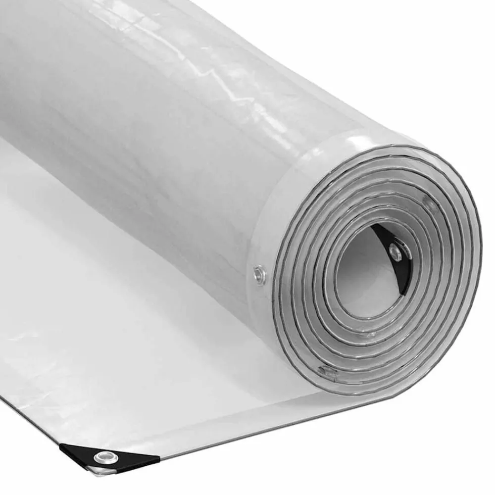 Tuin & Gazon*vidaXL Plantenafdekking met zeilringen 1x3 m polyethyleen
