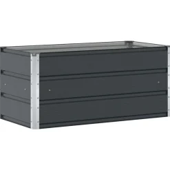 Plantenbak 100 x 50 x 45 cm Gegalvaniseerd staal>vidaXL Hot