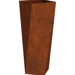 Tuin & Gazon*vidaXL Plantenbak Roestig 30 x 30 x 75 cm Cortenstaal