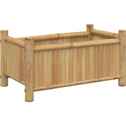 Plantenbak 50x30x25 cm bamboe>vidaXL Online