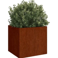 Tuin & Gazon*vidaXL Plantenbak 32x30x29 cm cortenstaal Cortenstaal/Bruin
