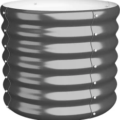 Plantenbak 40x40x36 cm gegalvaniseerd staal kleurig>vidaXL Best