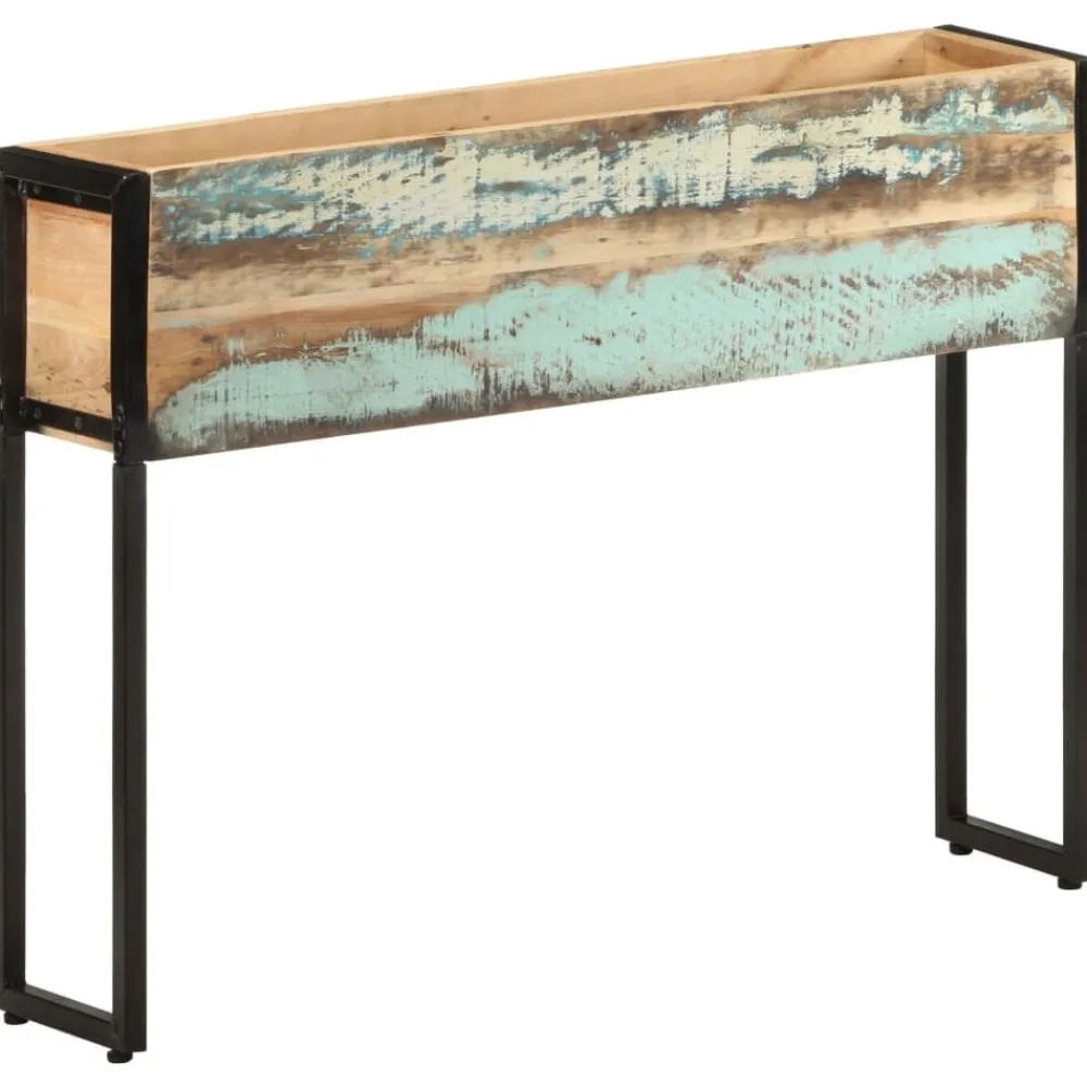 Plantenbak 90x20x68 cm massief gerecycled hout>vidaXL Sale