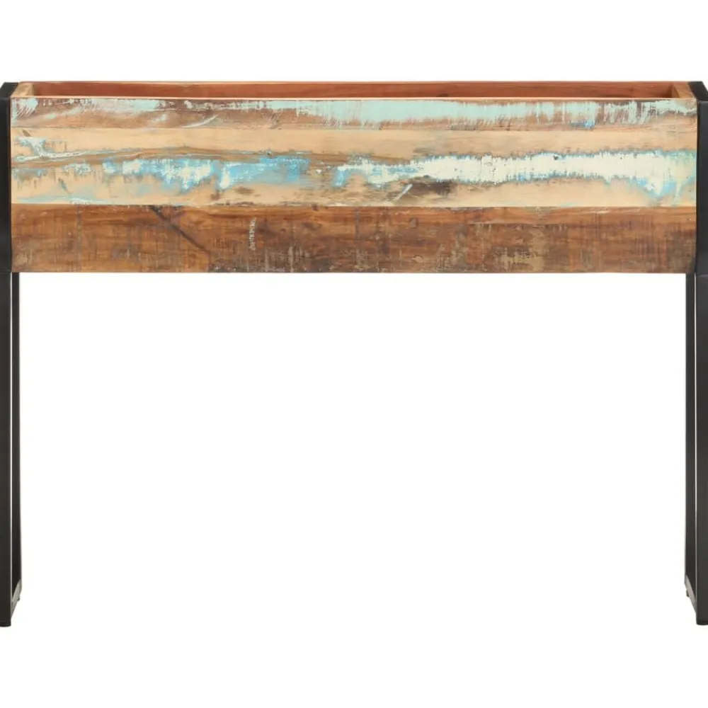 Plantenbak 90x20x68 cm massief gerecycled hout>vidaXL Sale