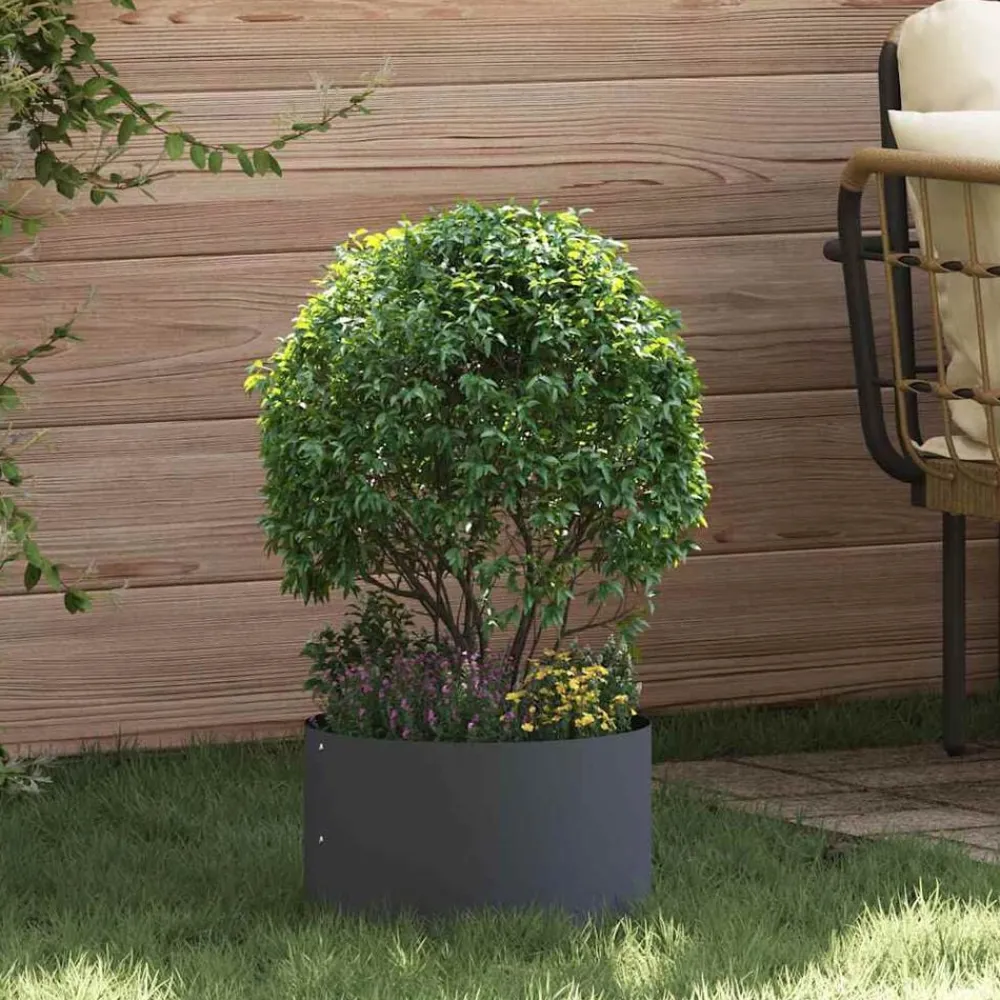 Plantenring 30 x 30 x 20 cm Koudgewalst staal>vidaXL Clearance