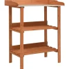Plantenstandaard 76x37x89 cm vurenhout>vidaXL Discount