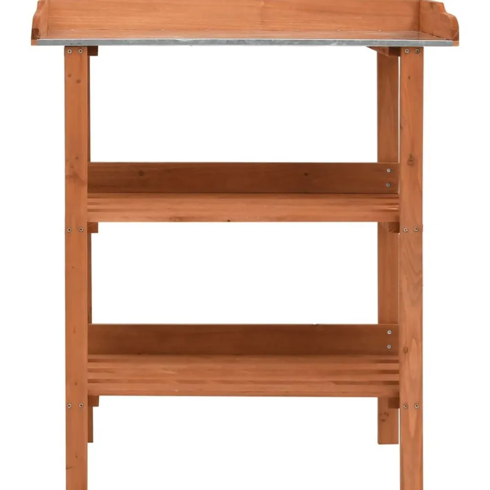 Plantenstandaard 76x37x89 cm vurenhout>vidaXL Discount