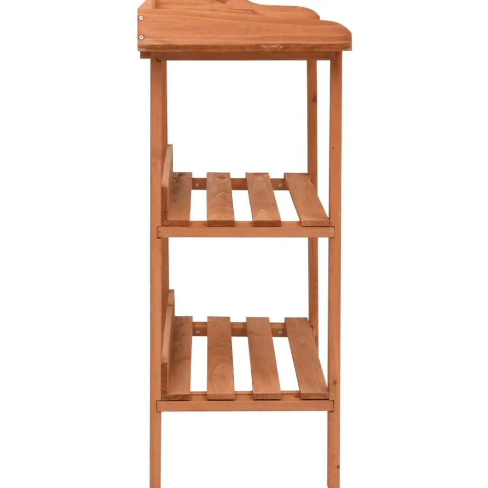 Plantenstandaard 76x37x89 cm vurenhout>vidaXL Discount