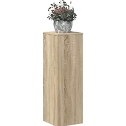 Plantenstandaard 33x33x100 cm bewerkt hout kleurig><noscript><img width=