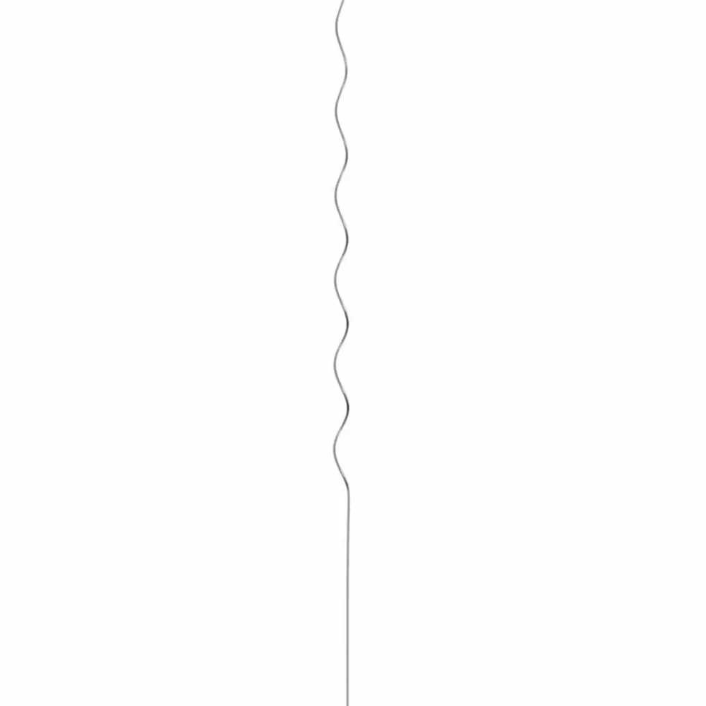 Tuin & Gazon*vidaXL Plantondersteuning 50 pcs Zilver 110 x 0.6 x 0.6 cm Staal