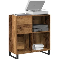 Platenkast met plank 84,5 x 38 x 89 cm><noscript><img width=