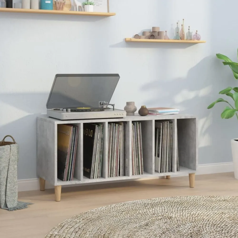 Platenkast 100x38x48 cm bewerkt hout>vidaXL Discount