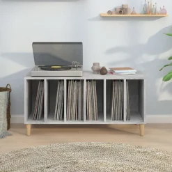 Platenkast 100x38x48 cm bewerkt hout><noscript><img width=