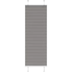 Woon- & Tuinaccessoires*vidaXL Plissé rolgordijn 40x100 cm stofbreedte 39,4 cm Antraciet