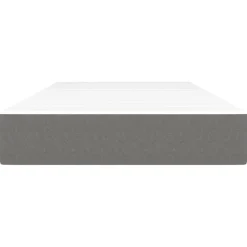 Bedden & Accessoires*vidaXL Pocketveringmatras medium 80x200x20 cm stof Donkergrijs