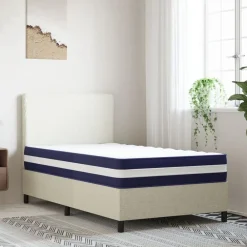 Bedden & Accessoires*vidaXL Pocketveringmatras middelhard-hard 80x200 cm
