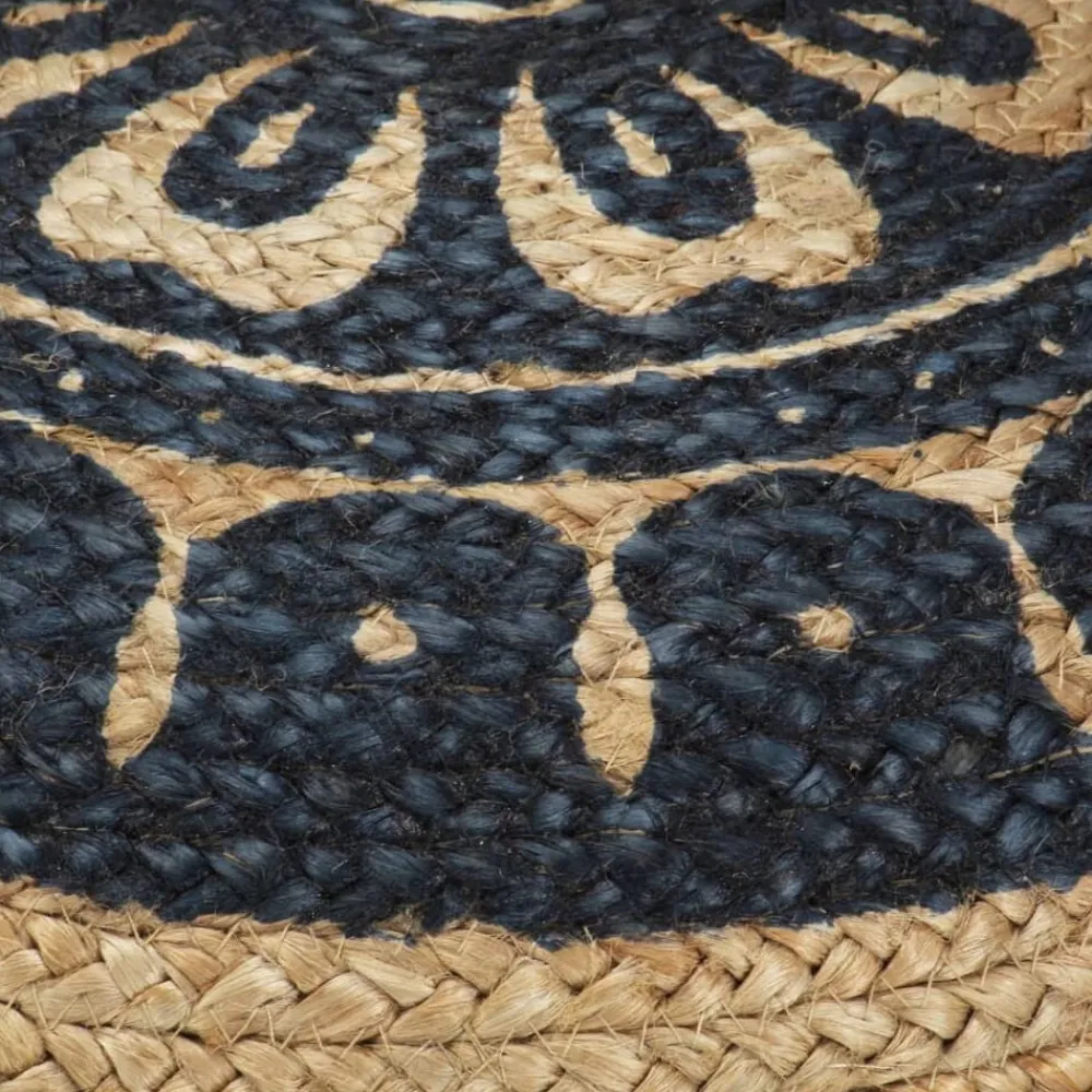 Poef handgemaakt 45x30 cm jute>vidaXL Sale