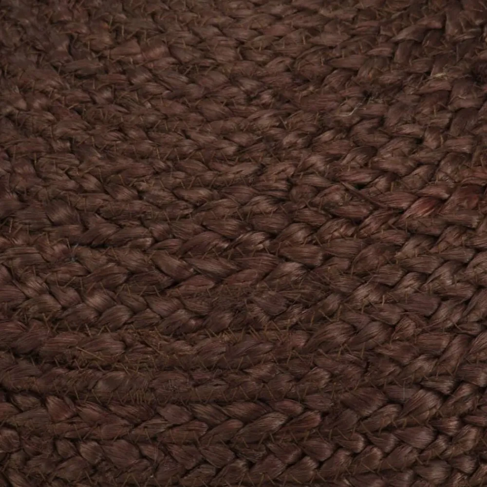Poef handgemaakt 40x45 cm jute bruin>vidaXL Sale