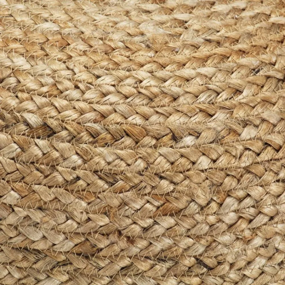 Poefs*vidaXL Poef handgemaakt 45x30 cm jute